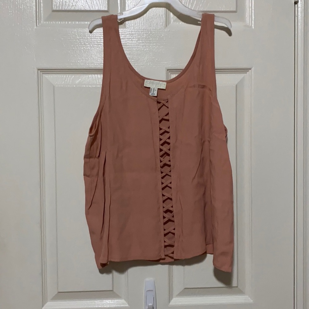 Pink tank top